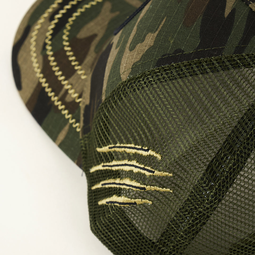 Camo Panther Cap Fatigue - Caps Curve Gear