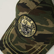 Camo Panther Cap Fatigue - Caps Curve Gear