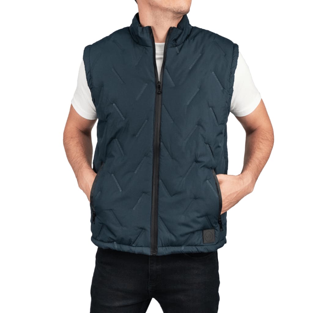 Carbon Gilet Navy - Jackets Curve Gear