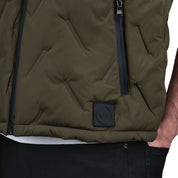 Carbon Gilet Olive - Jackets Curve Gear