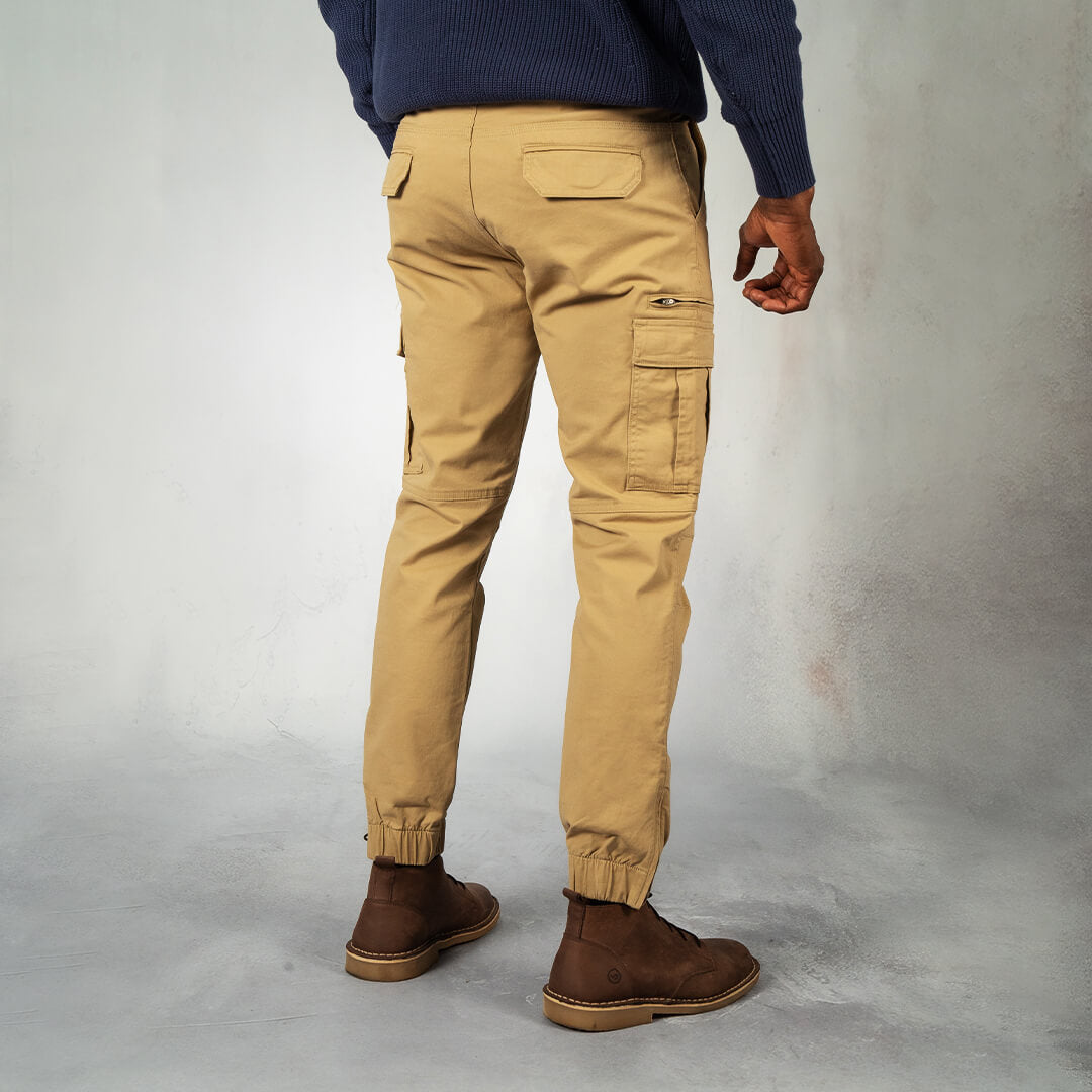 Cargo Jogger Camel - Curve Gear