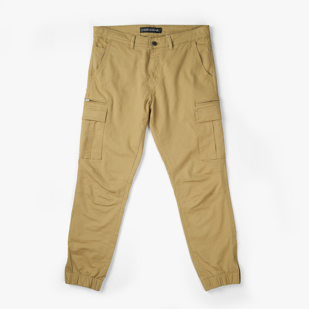 Cargo Jogger Camel - Curve Gear