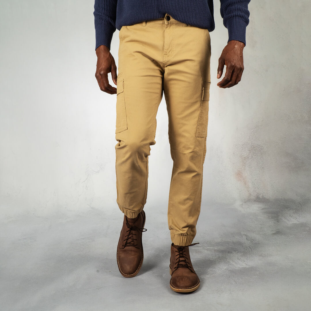 Cargo Jogger Camel - Curve Gear