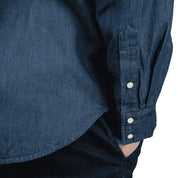 Centurion Denim Shirt Indigo Raw - Curve Gear