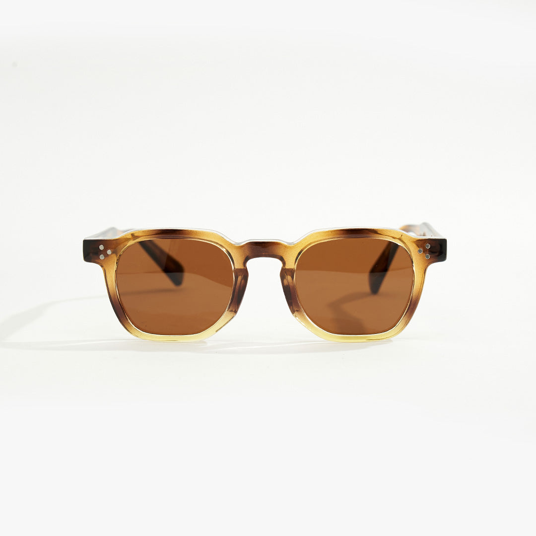 CG 502 Round Sunglasses Tortoise - Sunglasses Curve Gear