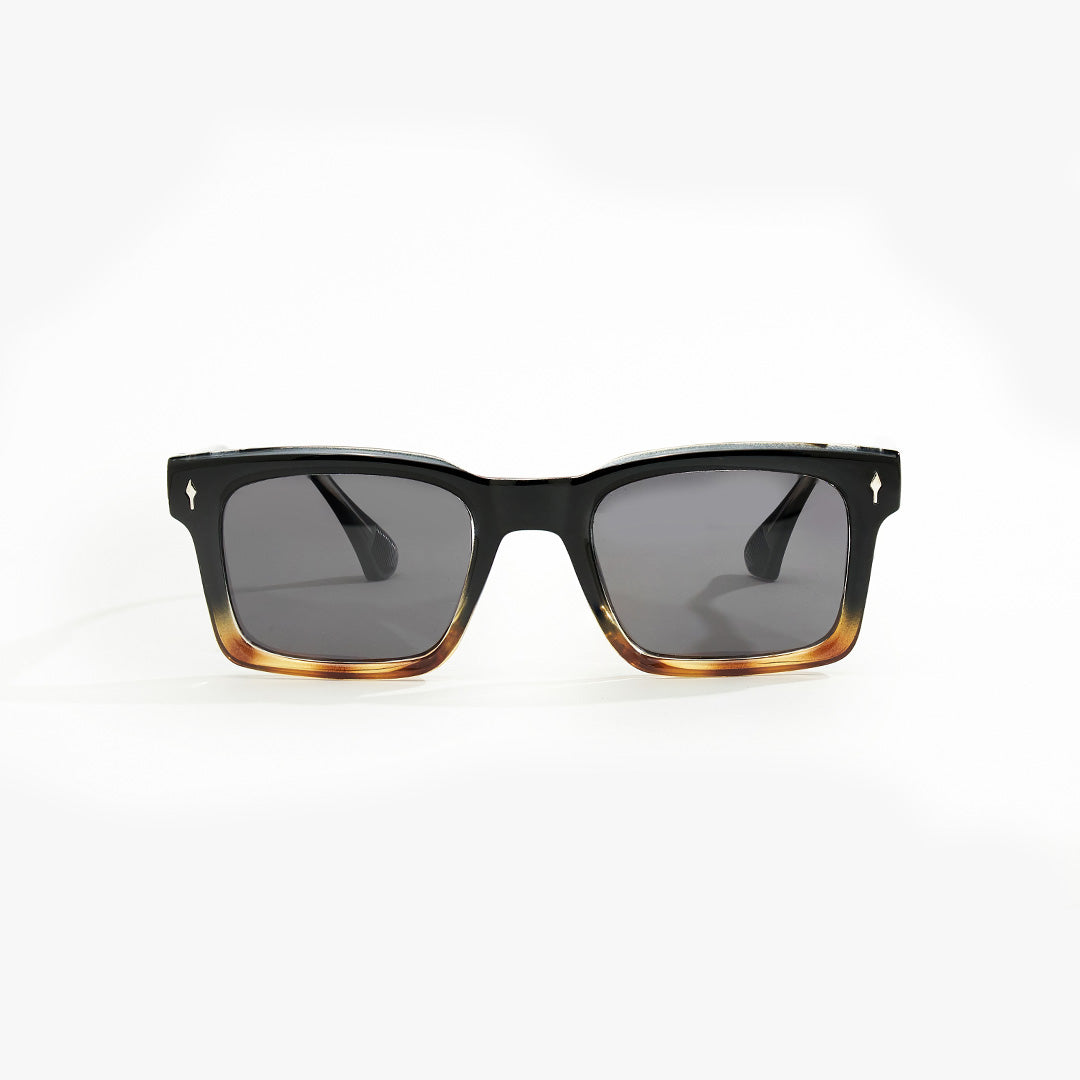 CG 648 Classic Square Sunglasses Black Faded - Sunglasses