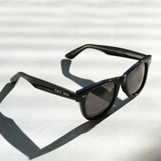 CG 655 Square Wayfare Sunglasses Black - Sunglasses Curve