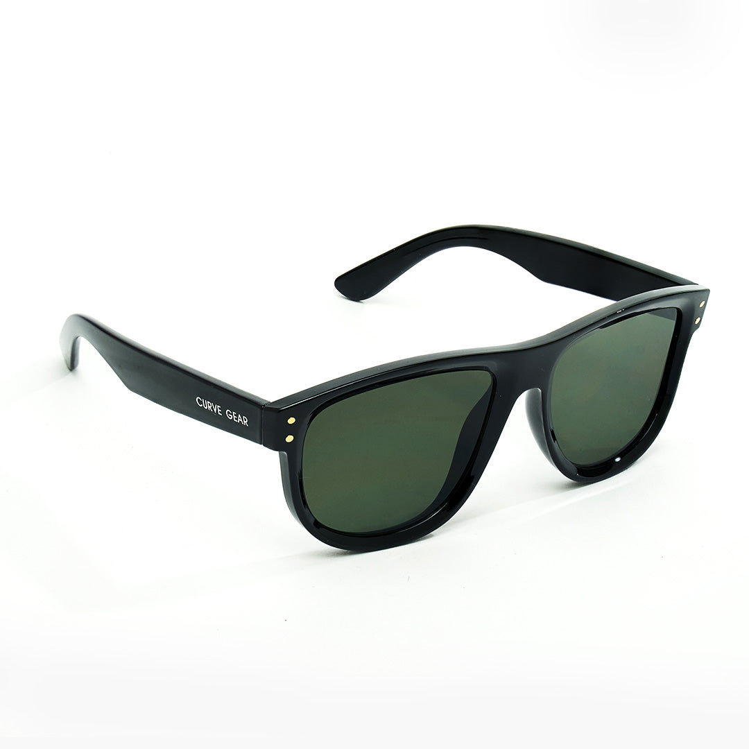 CG 755 Inverted Sunglasses Black - Sunglasses Curve Gear