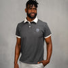 Elite Rugby Polo Plain Charcoal