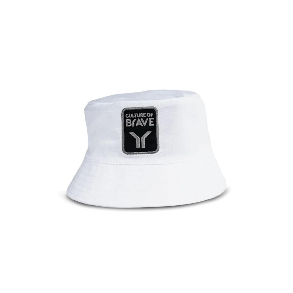 COB Bucket Hat White - Curve Gear