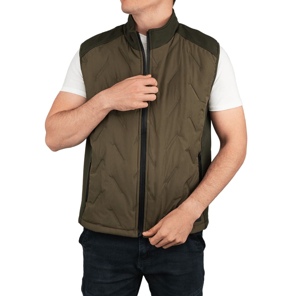 Coltan Gilet Olive - Jackets Curve Gear