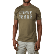 Concrete T-shirt Olive - Curve Gear