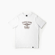 Crafted T-Shirt White - T-Shirts Curve Gear