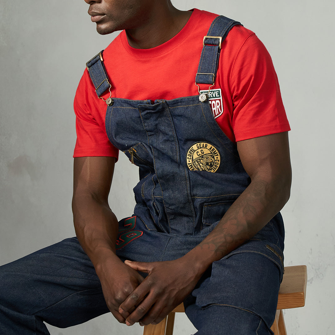 Curve Gear Dungaree Denim - Dungaree Curve Gear