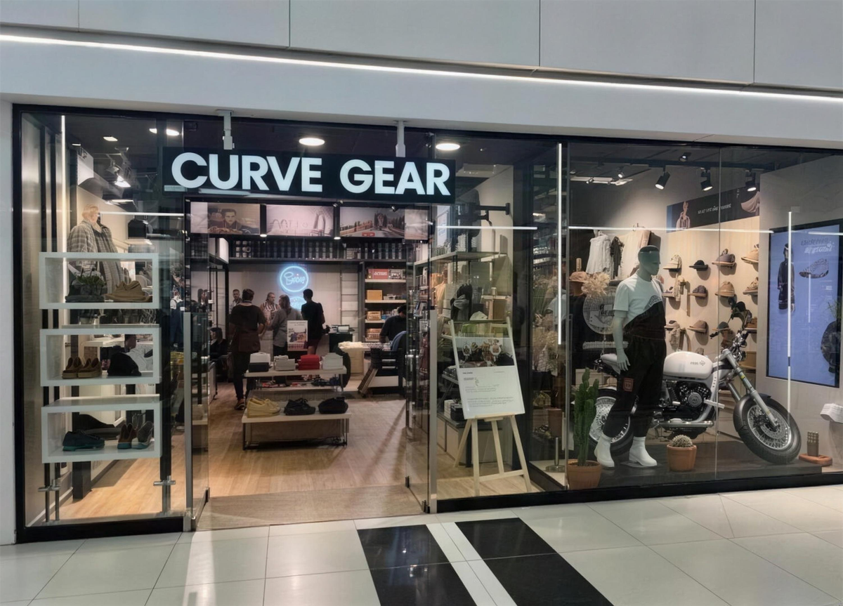 Curve Gear Menlyn Mall store
