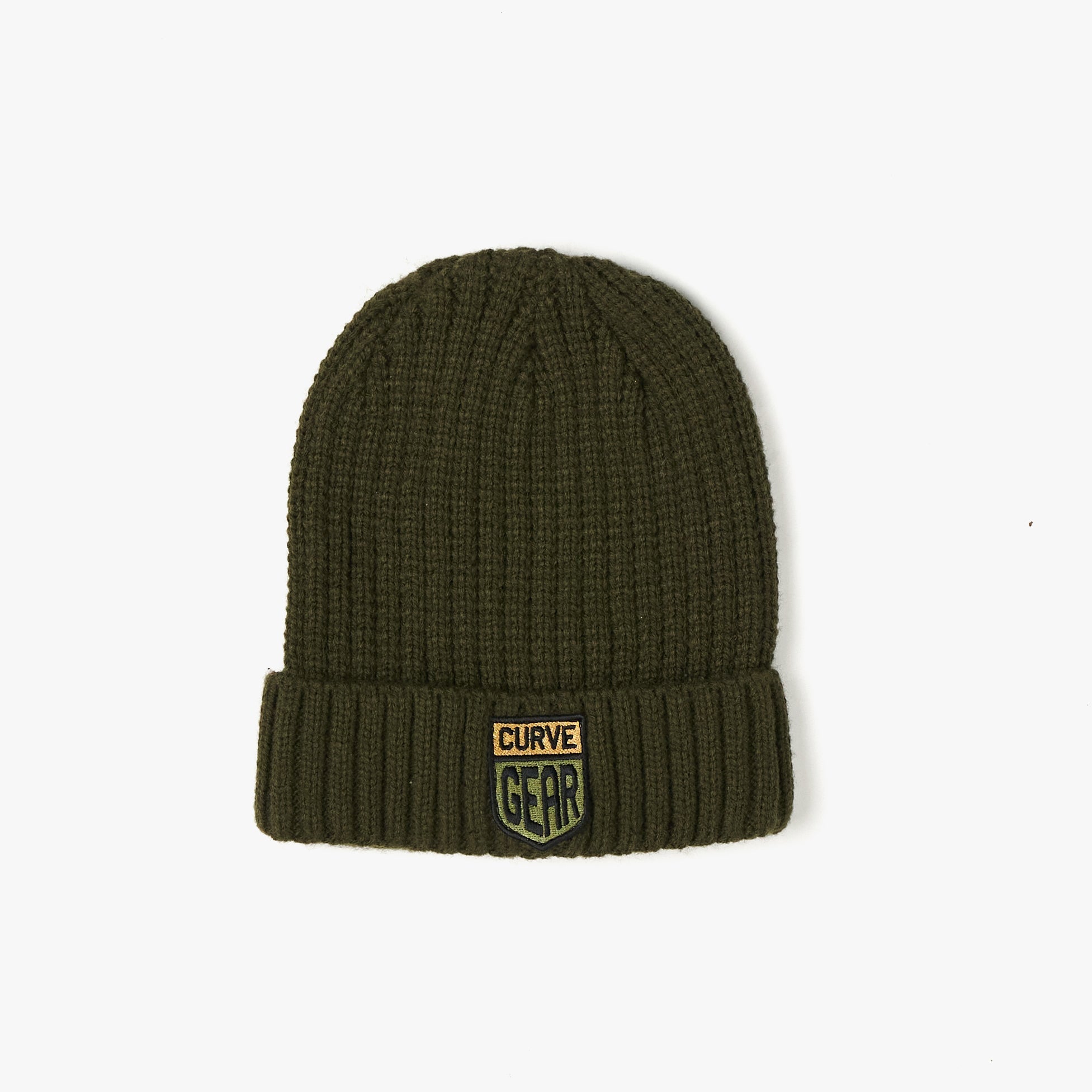 Curve Gear Military Beanie Olive - Beanie Curve Gear