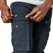 Dymaxa Zip Utility Pant Navy - Pants Curve Gear