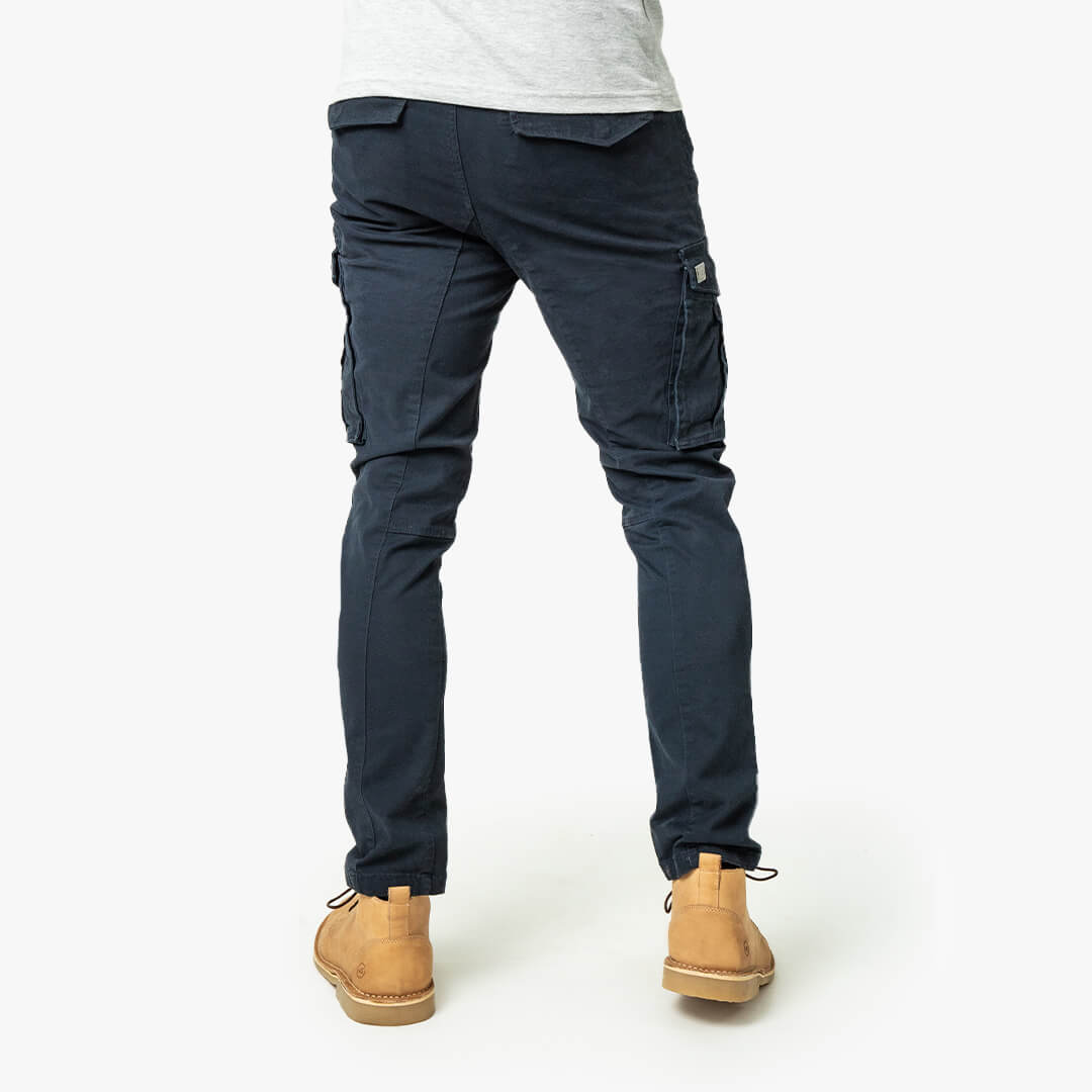 Dymaxa Zip Utility Pant Navy - Pants Curve Gear