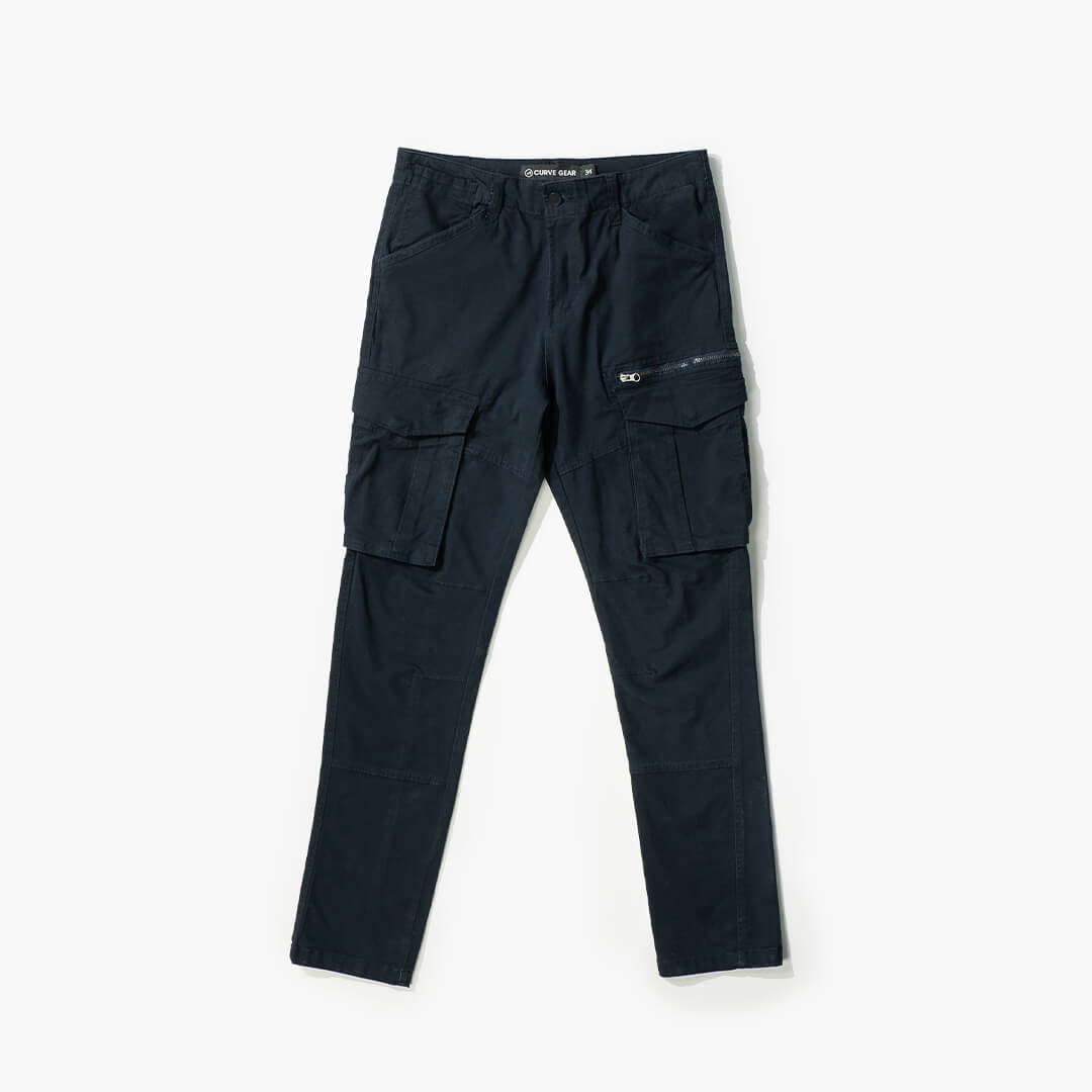 Dymaxa Zip Utility Pant Navy - Pants Curve Gear