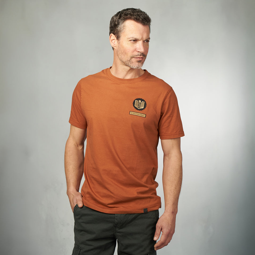 Eagle Defend T-Shirt Amber - T-Shirts Curve Gear