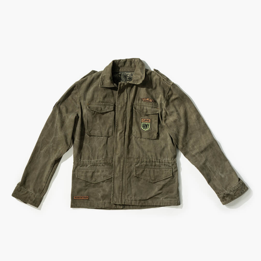 AMERI. MILITARY CURVE BLOUSON Jackets - Curve Gear