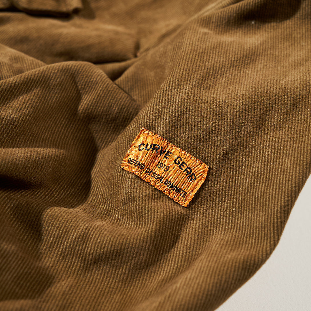 Field Sherpa Parker Jacket Brown - Jackets Curve Gear