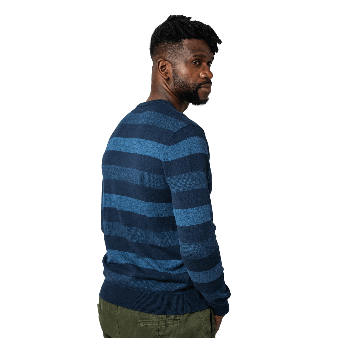 Flex Fine Gauge Knitwear Navy - Knitwear Curve Gear