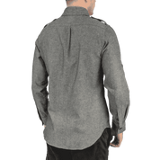 Foundry Grey Chambray Shirt - Shirts Curve Gear