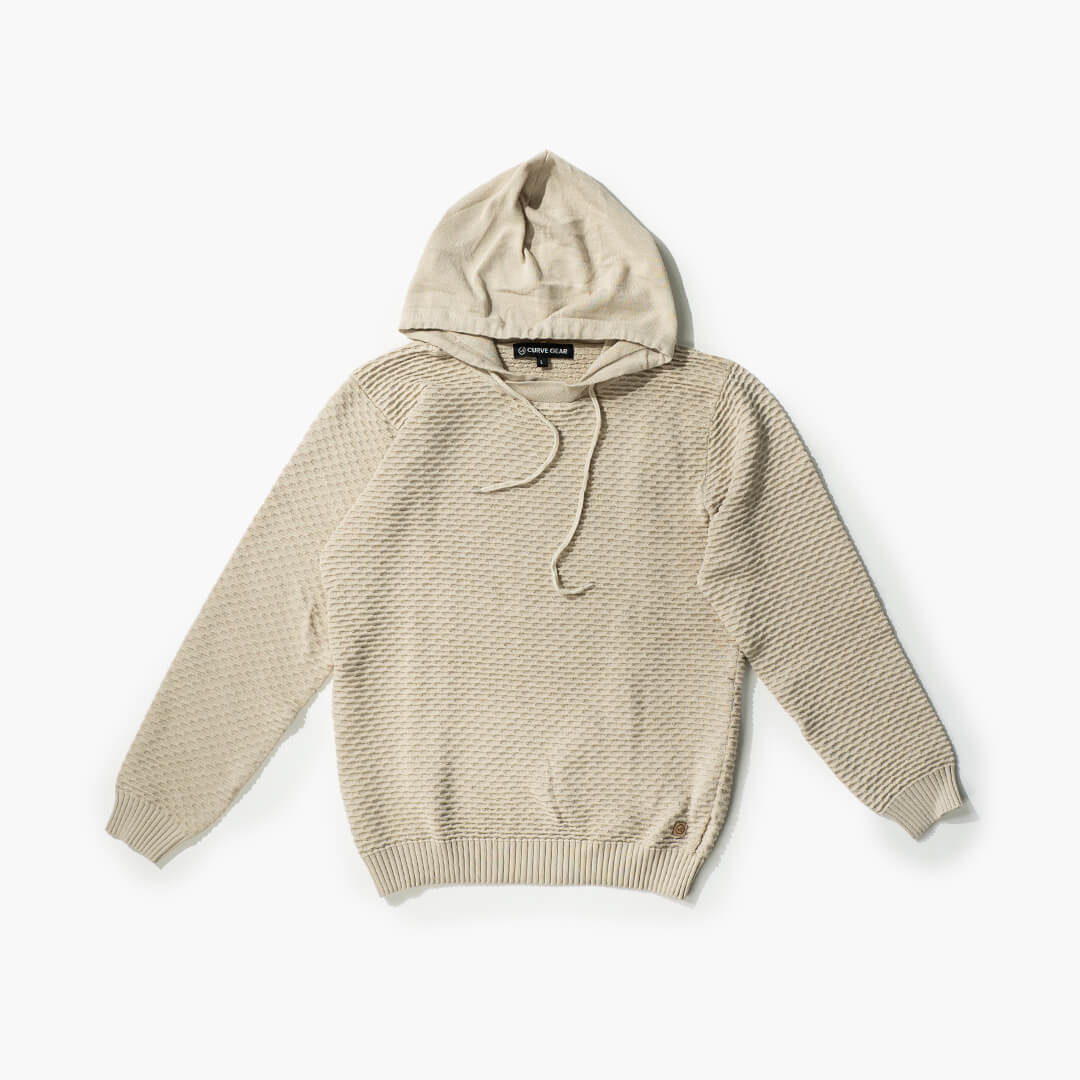 Fusion Hoodie Knit Stone - Curve Gear