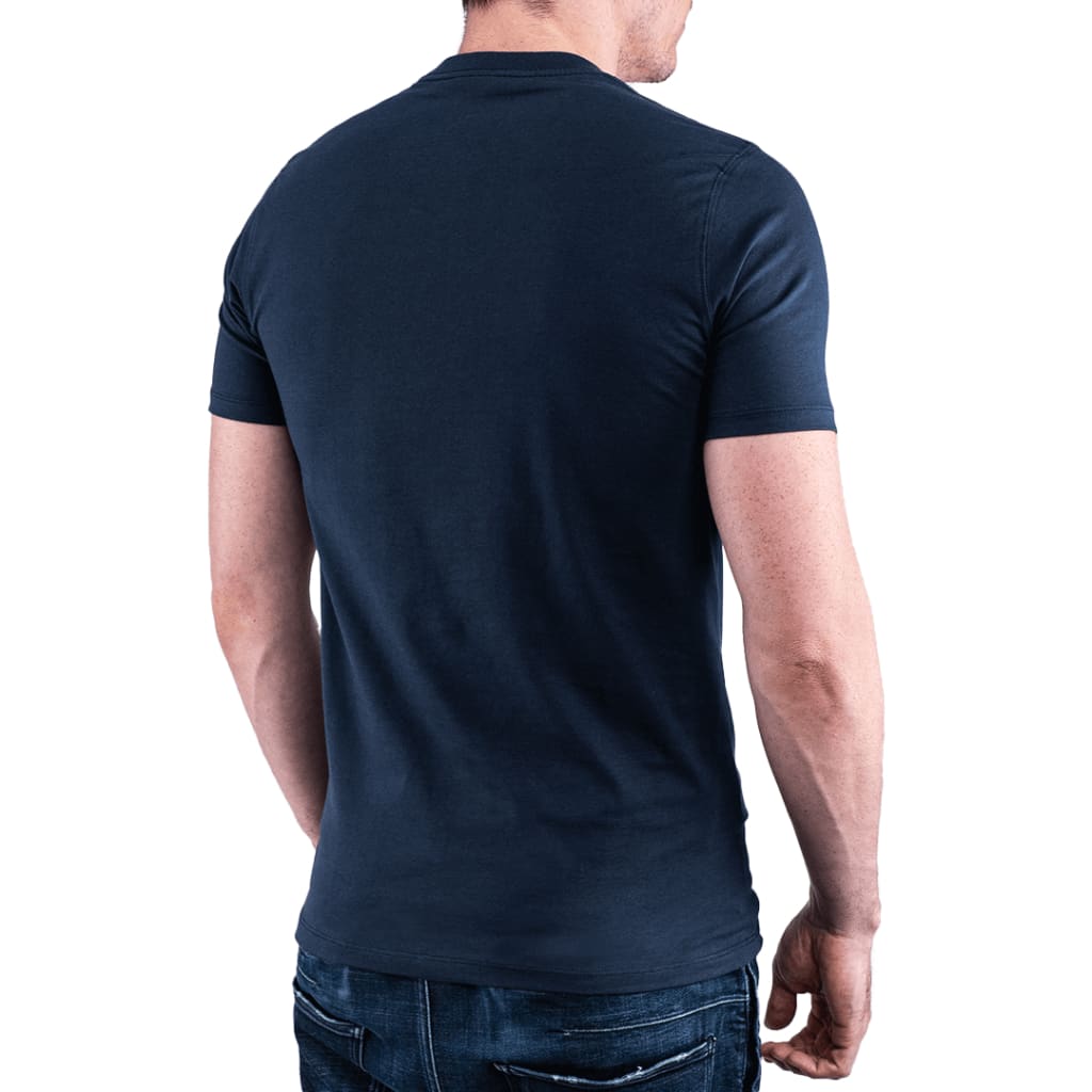 Gasoline T-Shirt Navy - Curve Gear