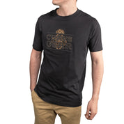 Gears T-Shirt Gunmetal - Curve Gear