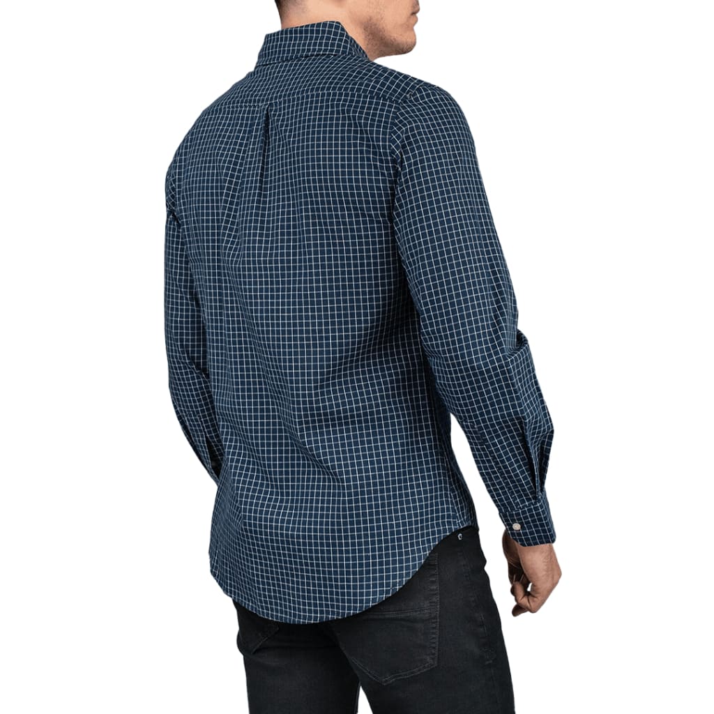 Gridlock Shirt Navy - Curve Gear