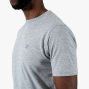 Helix T-Shirt Grey Melange - T-Shirts Curve Gear