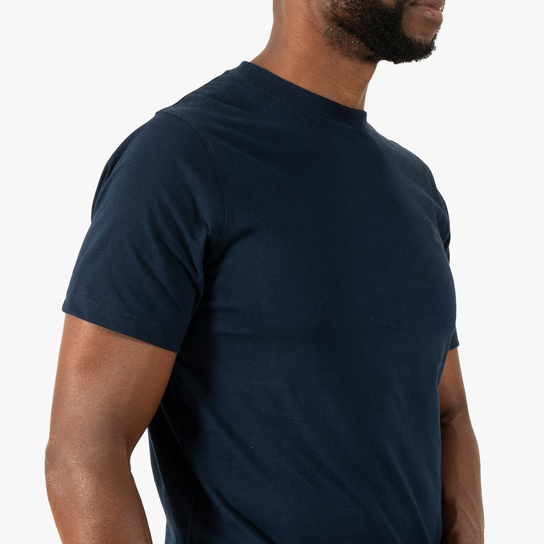 Helix T-Shirt Navy - T-Shirts Curve Gear