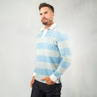 Hero Rugby Polo Shirt Blue & Mist