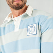 Hero Rugby Polo Shirt Blue & Mist - Polos Curve Gear