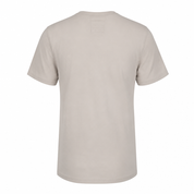 Curved T-Shirt Clay Grey