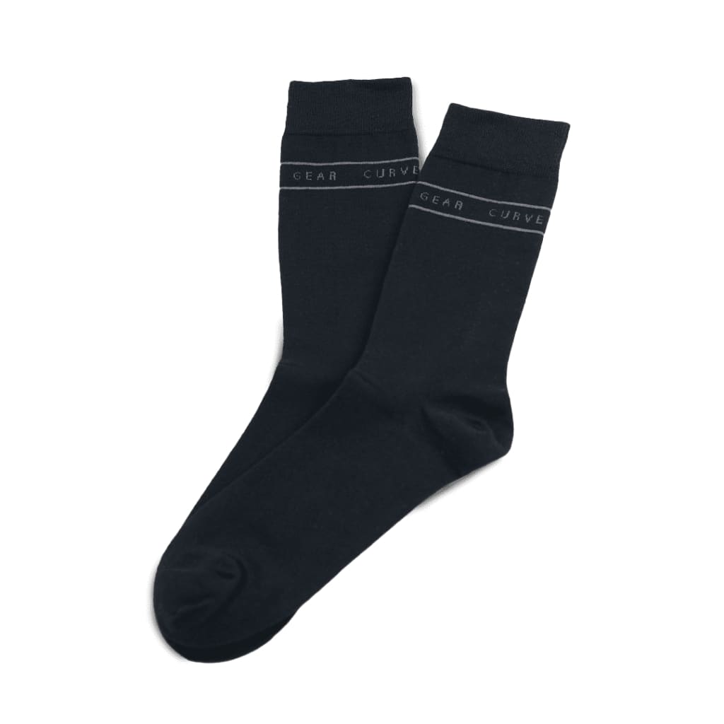 High Socks Black - Curve Gear