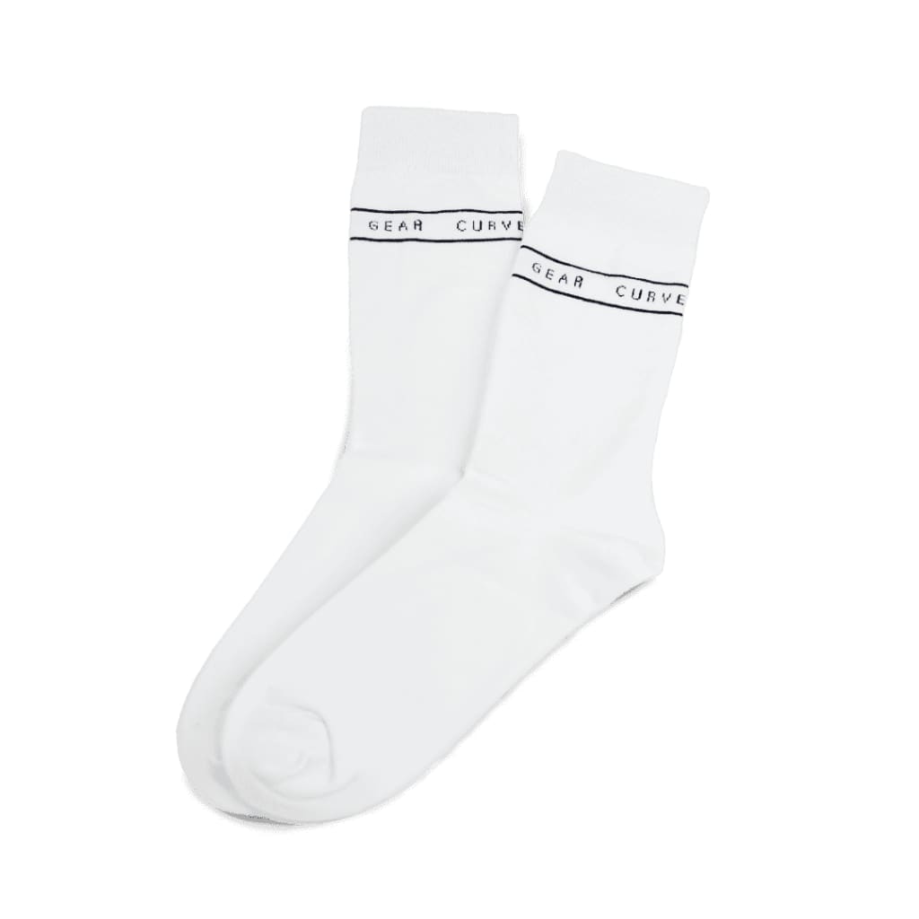 High Socks White - Curve Gear