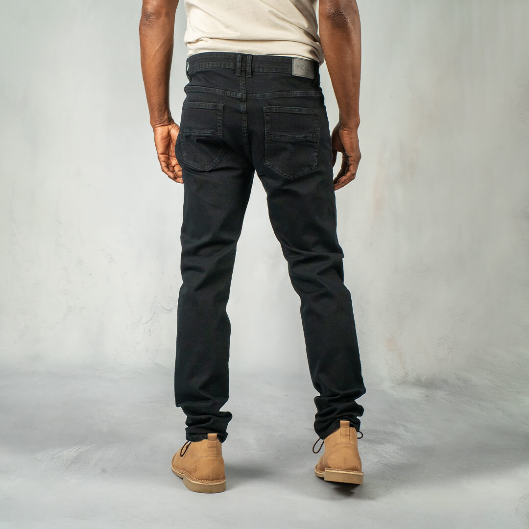 Jeans Regular Fit Black - Curve Gear