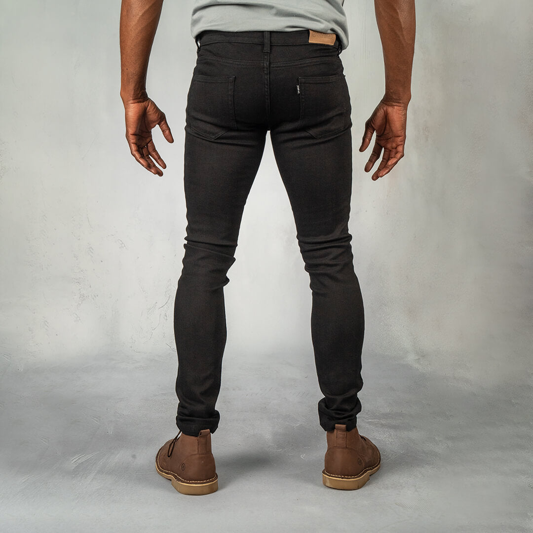 Jeans Skinny Fit Black - Curve Gear