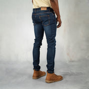 Jeans Skinny Fit Dark Blue - Curve Gear