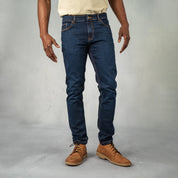 Jeans Slim Fit Dark Blue - Curve Gear