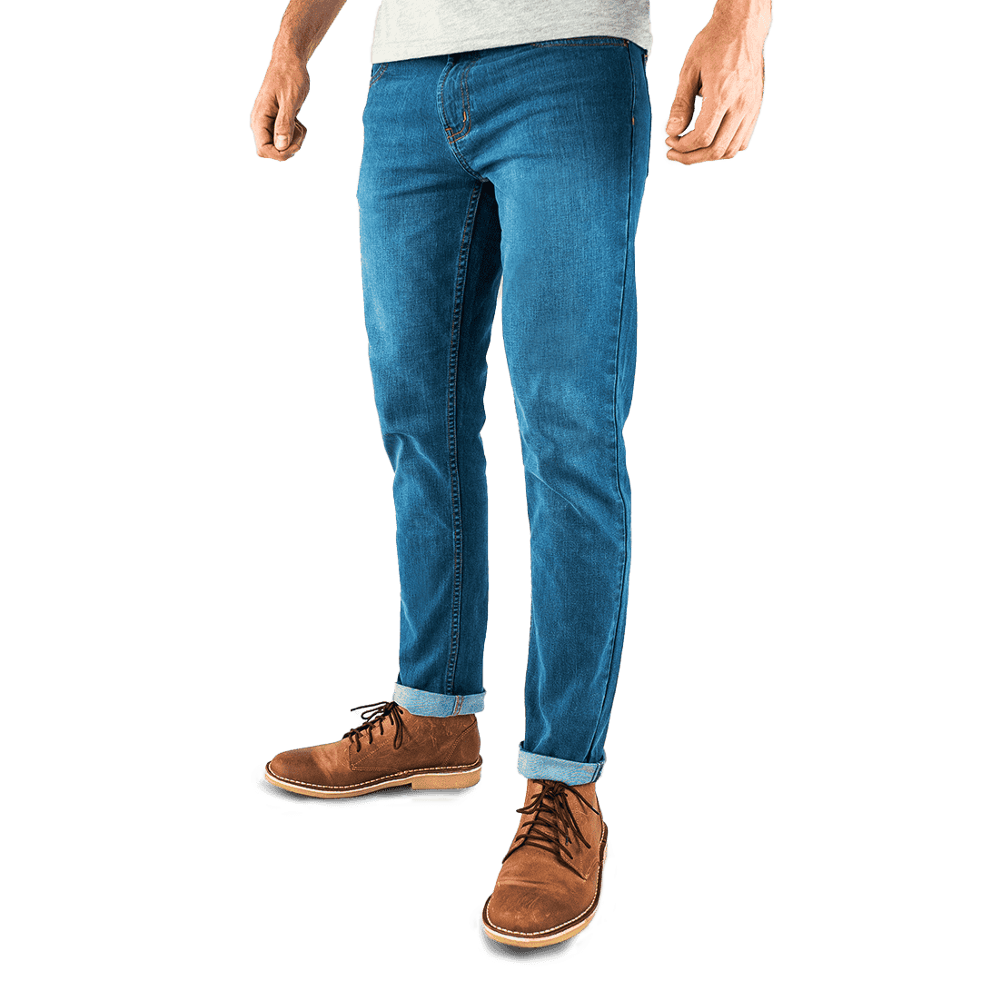 Jeans Slim Fit Medium Blue - Curve Gear