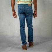 Jeans Slim Fit Medium Blue - Curve Gear