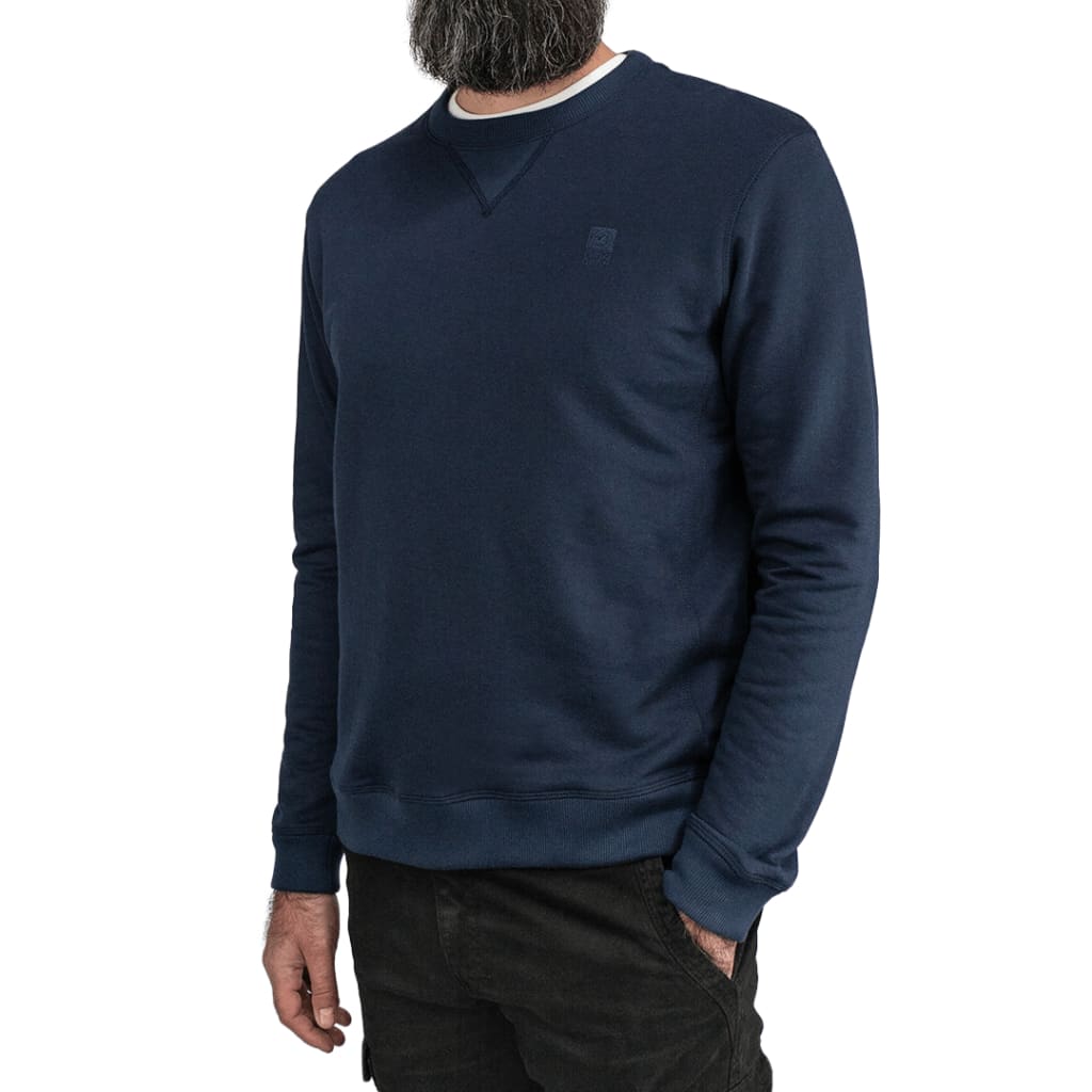 Kinetic Crewneck Sweater Navy - Curve Gear