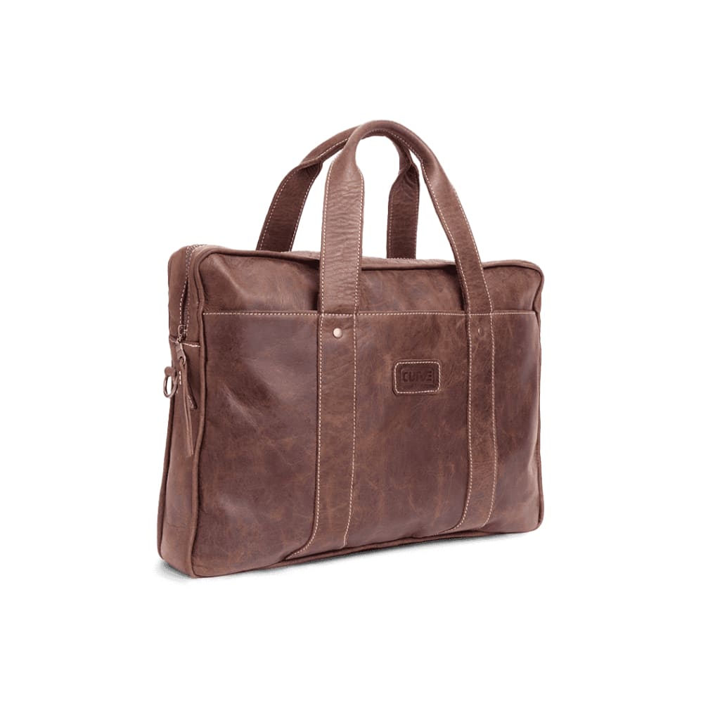 Laptop Bag Brown - Curve Gear