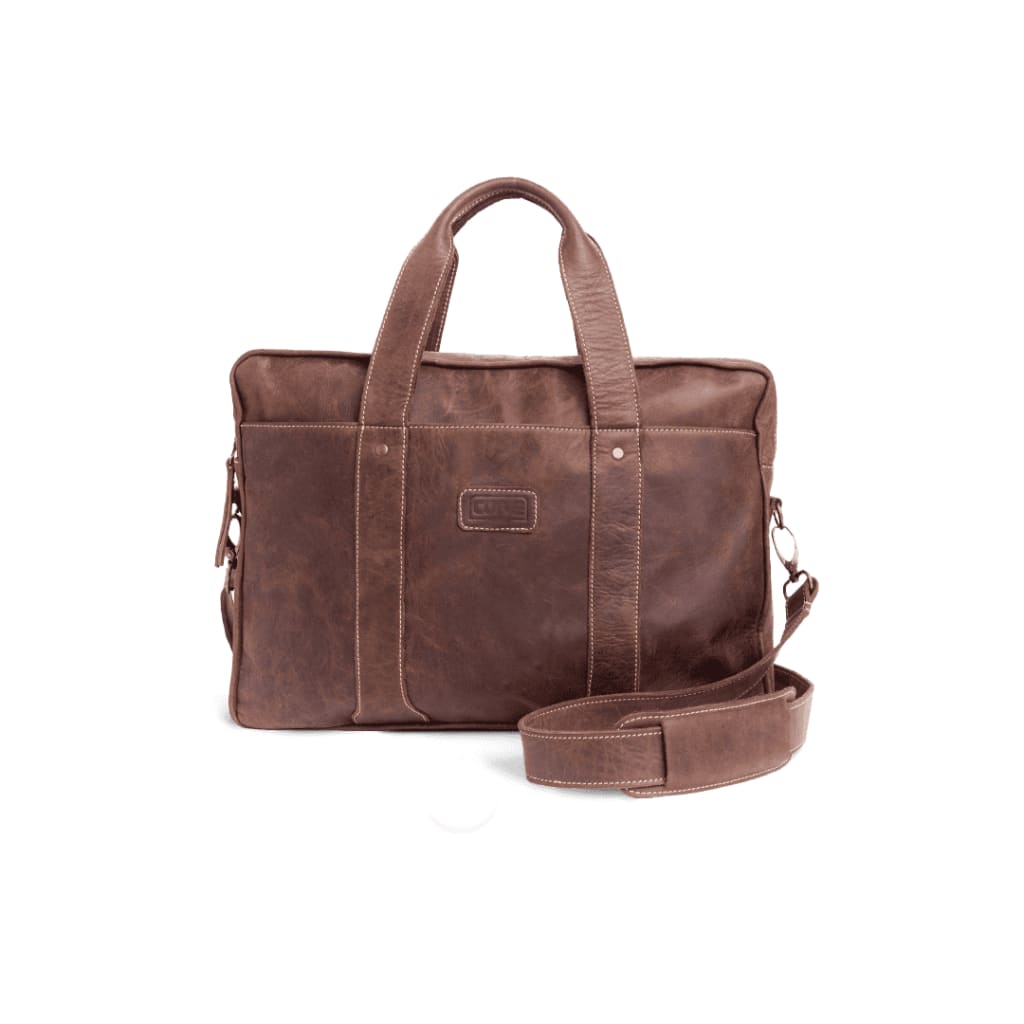 Laptop Bag Brown - Curve Gear