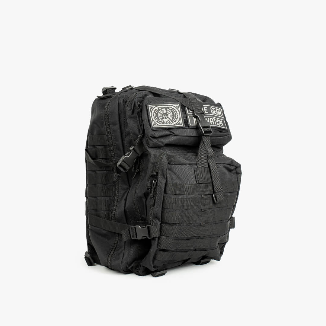 Military Back Pack Black - Bags Curve Gear