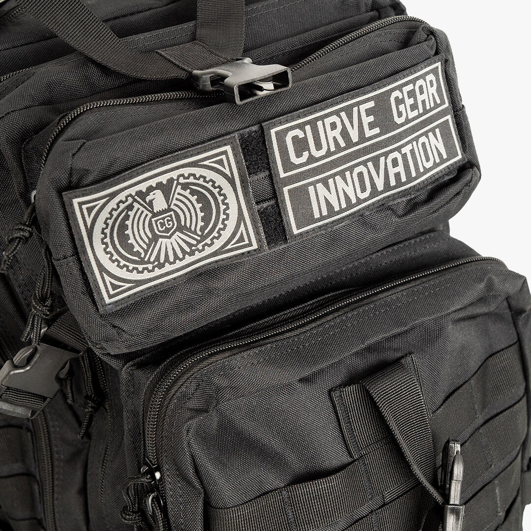 Military Back Pack Black - Bags Curve Gear